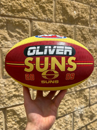 Load image into Gallery viewer, Personalised Official AFL Gold Coast Suns Player Pack
