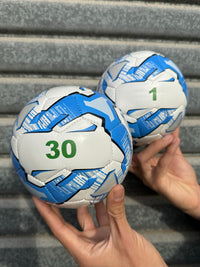 Load image into Gallery viewer, Mini Personalised Mi-Ball Blue Soccer Ball (Mini Size)

