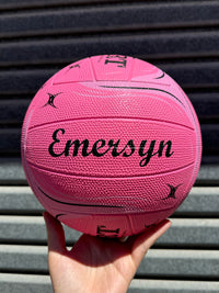 Load image into Gallery viewer, Personalised Gilbert Phoenix Netball Pink (SIZE 4, 5)

