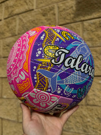 Load image into Gallery viewer, Personalised Gilbert 2025 Indigenous First Nations Supporter Netball (SIZE 5)
