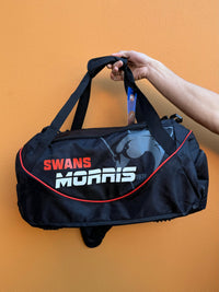 Load image into Gallery viewer, Personalised Sydney Swans Official AFL Sports Bag

