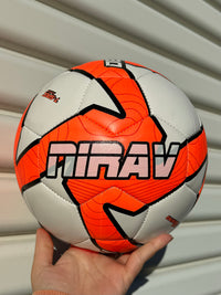 Load image into Gallery viewer, Personalised Deploy Orange Soccer Ball (Size 3, 4, 5)
