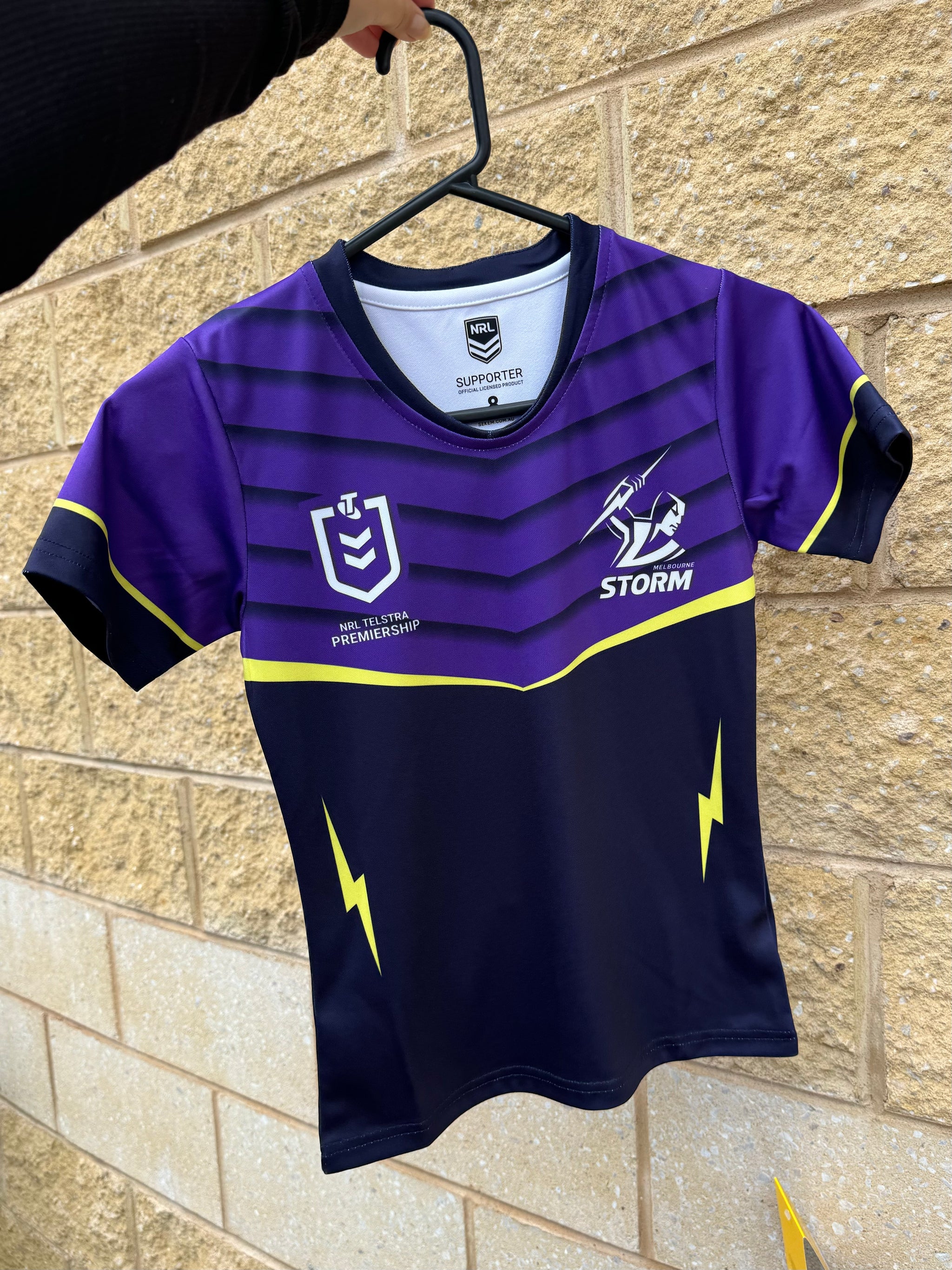 Personalised Melbourne Storm NRL Jersey | NPA Events Australia