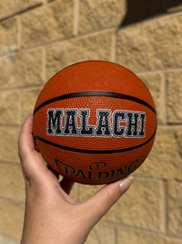 Load image into Gallery viewer, Personalised Mini Spalding Basketball (Size 1 &amp; 3)
