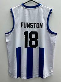 Load image into Gallery viewer, Personalised North Melbourne Kangaroos AFL Guernsey
