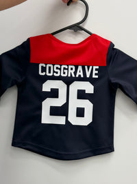 Load image into Gallery viewer, Personalised Melbourne Demons AFL Toddler Guernsey
