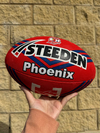 Load image into Gallery viewer, Personalised Sydney Roosters Official NRL Ball (Size 5)
