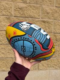 Load image into Gallery viewer, Personalised Hart AFL Indigenous Football (SIZE 5)
