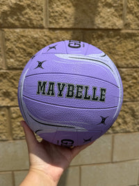 Load image into Gallery viewer, Personalised Gilbert Phoenix Netball Lilac (SIZE 5)
