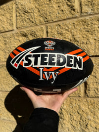 Load image into Gallery viewer, Personalised Wests Tigers Supporter Bundle (Official Jersey + Ball Pack)

