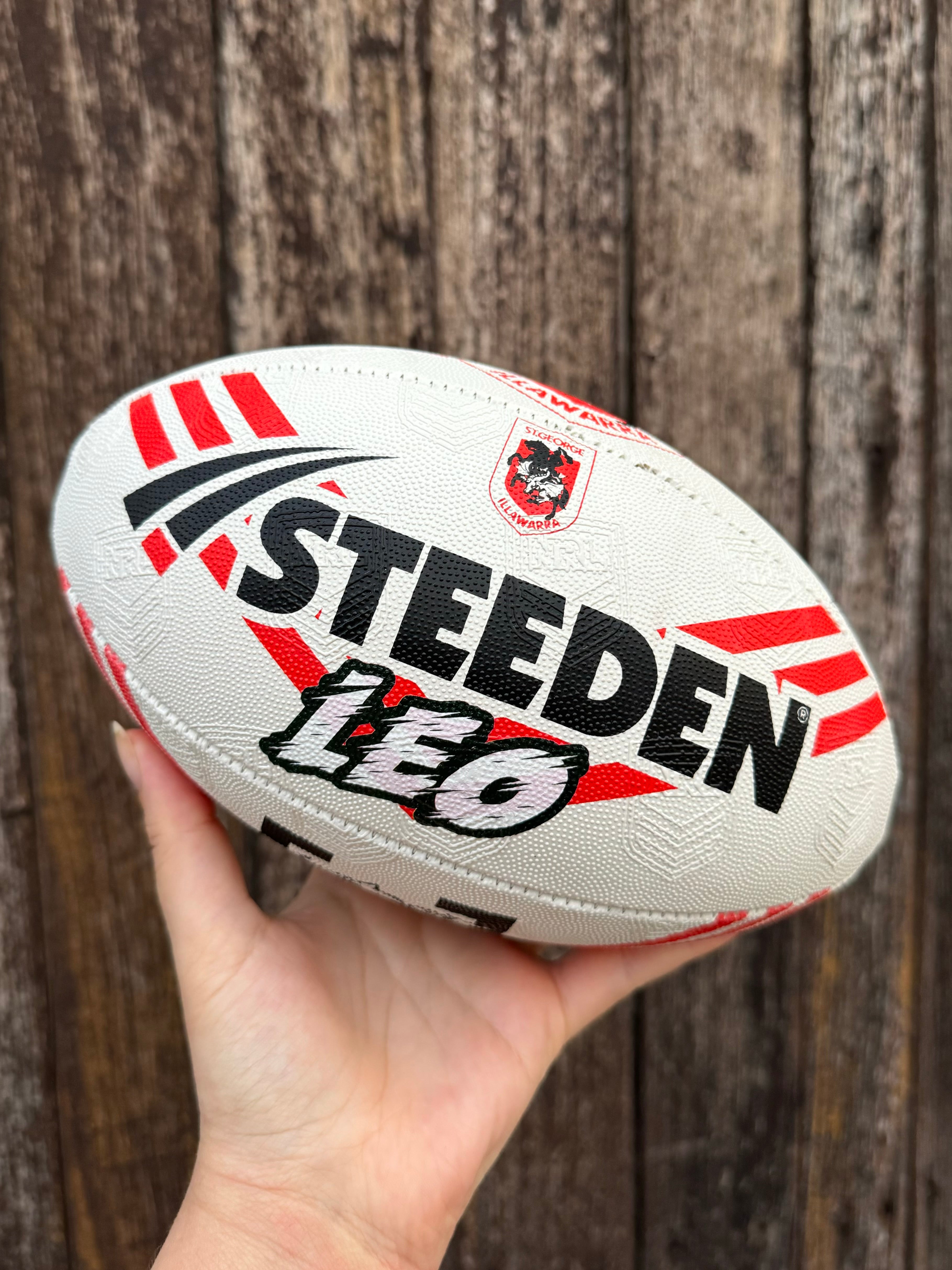 Personalised Official NRL Team balls (11inch mini ball)