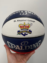 Load image into Gallery viewer, Personalised Spalding Rubber Basketball Red/White/Blue - TF FLEX (Size 4)
