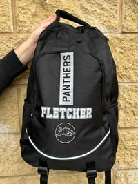 Load image into Gallery viewer, Personalised Penrith Panthers Official NRL Backpack
