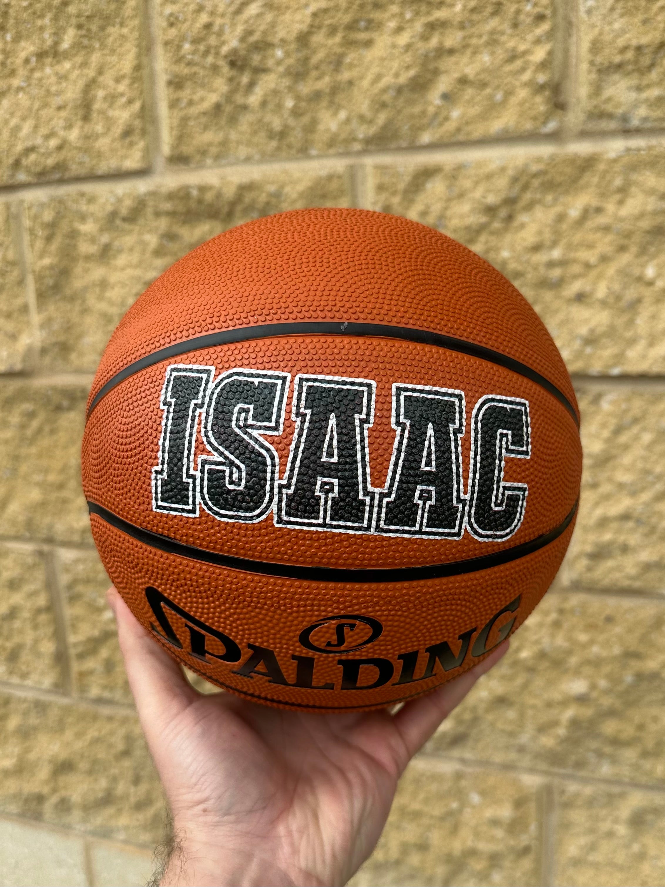 Personalised Spalding Rubber Basketball (Size 4) TF-150