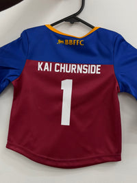 Load image into Gallery viewer, Personalised Brisbane Lions AFL Toddler Guernsey

