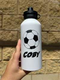 Load image into Gallery viewer, Personalised Soccer Drink Bottles
