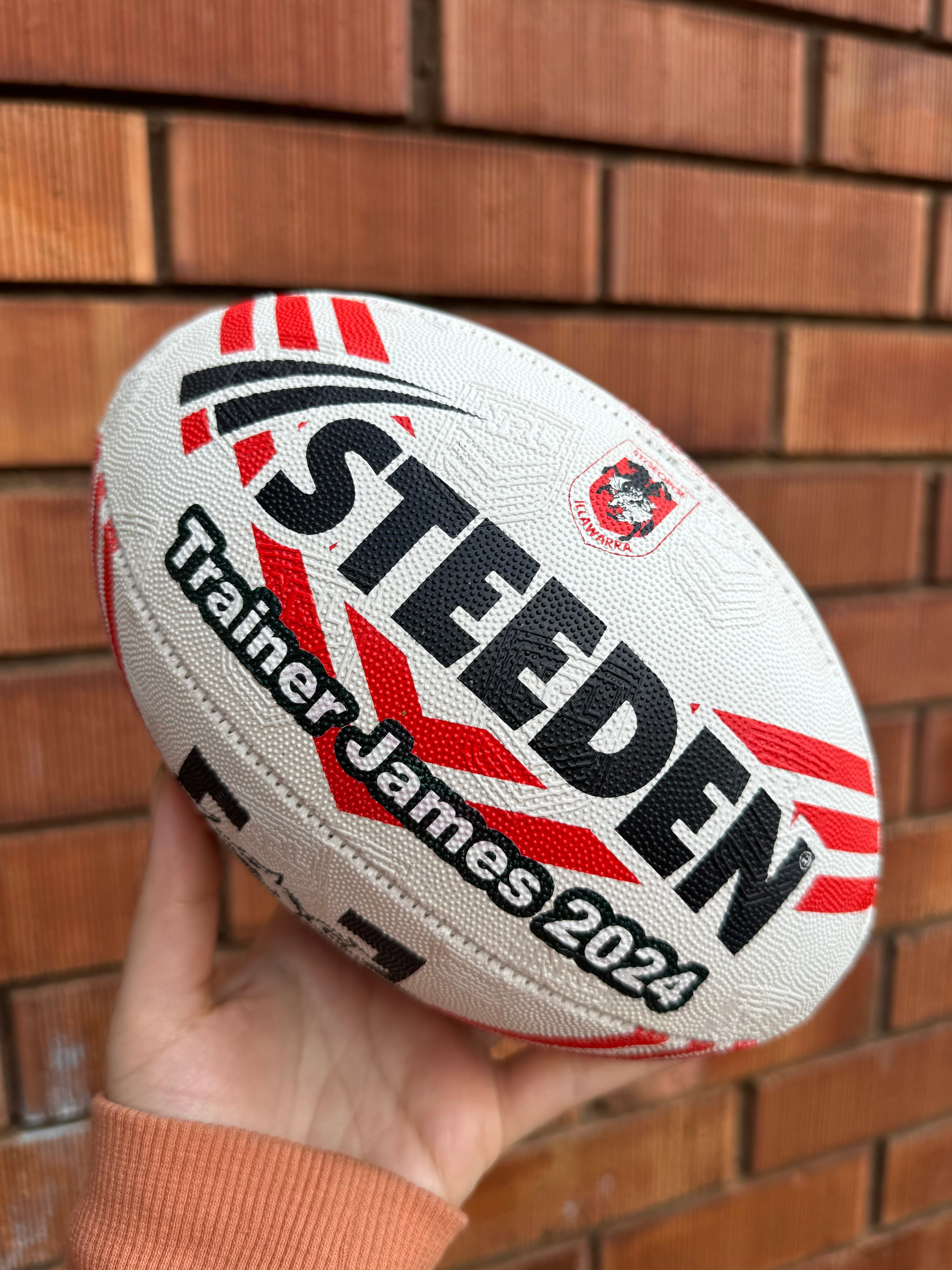 Personalised Official NRL Team balls (11inch mini ball)