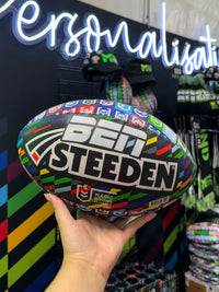 Load image into Gallery viewer, Personalised 2026 Official NRL Magic Round Supporter Ball (Size 5)
