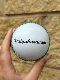 Load image into Gallery viewer, Personalised White Cricket Ball
