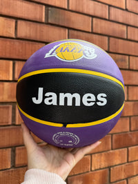 Load image into Gallery viewer, Personalised NBA Official LA Lakers Team Basketball (SIZE 7)
