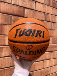 Load image into Gallery viewer, Personalised Spalding TF-50 Rubber Basketball (Size 5, 6 &amp; 7)
