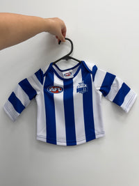 Load image into Gallery viewer, Personalised North Melbourne Kangaroos AFL Toddler Guernsey
