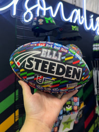 Load image into Gallery viewer, Personalised 2026 Official NRL Magic Round Supporter Ball (11 inch Mini)
