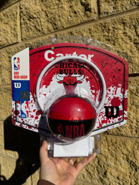 Load image into Gallery viewer, Personalised Wilson NBA Team Mini Basketball Hoop (Chicago Bulls)
