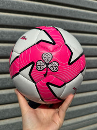 Load image into Gallery viewer, Personalised Deploy Pink Soccer Ball (Size 3, 4, 5)
