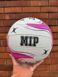 Load image into Gallery viewer, Personalised Gilbert White Eclipse M500 Netball (SIZE 4)
