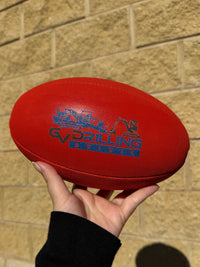 Load image into Gallery viewer, Personalised Mi-Ball AFL Football - Red (Size 1, 2, 3, 4, 5)
