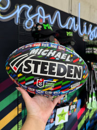 Load image into Gallery viewer, Personalised 2026 Official NRL Magic Round Supporter Ball (Size 5)
