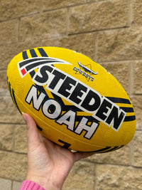 Load image into Gallery viewer, Personalised North Qld Cowboys Official NRL Ball (Size 5)
