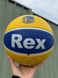 Load image into Gallery viewer, Personalised NBA Official Golden State Warriors Team Basketball (Size 7)
