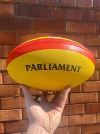 Load image into Gallery viewer, Personalised AFL Precision Football - Yellow (Size 5)
