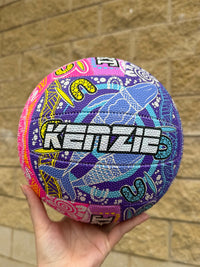 Load image into Gallery viewer, Personalised Gilbert 2025 Indigenous First Nations Supporter Netball (SIZE 5)
