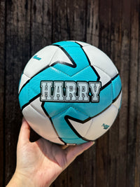 Load image into Gallery viewer, Personalised Deploy Blue Soccer Ball (SIZE 3, 4, 5)
