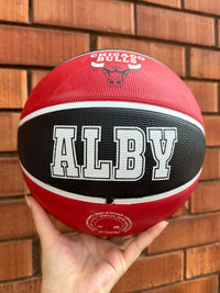Load image into Gallery viewer, Personalised NBA Official Chicago Bulls Team Basketball (Size 7)
