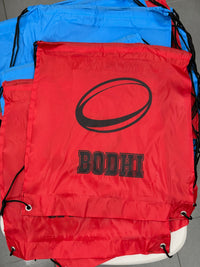 Load image into Gallery viewer, Personalised Rugby Drawstring Bag
