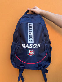 Load image into Gallery viewer, Personalised Sydney Roosters Official NRL Backpack
