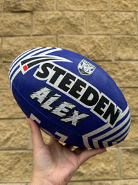 Load image into Gallery viewer, Personalised Canterbury Bulldogs Official NRL Ball (Size 5)
