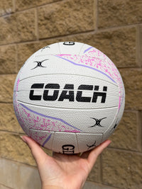 Load image into Gallery viewer, Personalised Gilbert Phoenix Netball White (SIZE 5)

