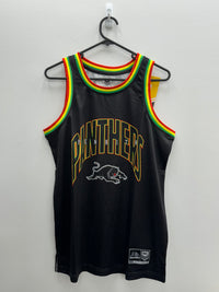 Load image into Gallery viewer, Personalised NRL Penrith Panthers Basketball Singlet
