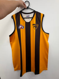 Load image into Gallery viewer, Personalised Hawthorn Hawks AFL Guernsey
