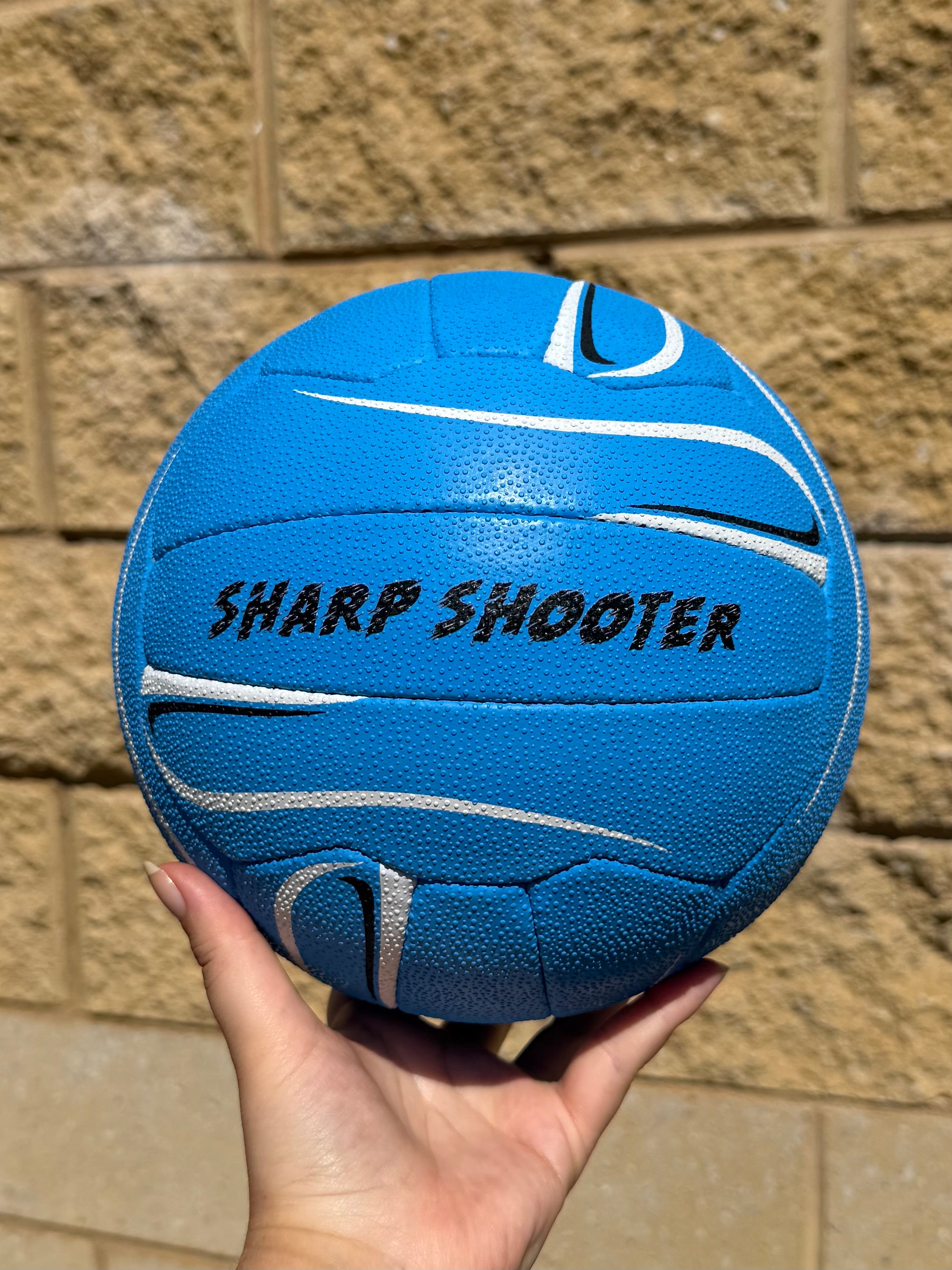 Personalised Mi-Ball Envision Blue Netball (SIZE 5)