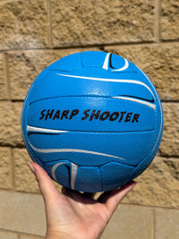 Load image into Gallery viewer, Personalised Mi-Ball Envision Blue Netball (SIZE 5)
