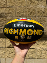 Load image into Gallery viewer, Personalised AFL Official Richmond Tigers Club Football (Size 5)
