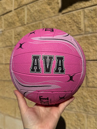 Load image into Gallery viewer, Personalised Gilbert Phoenix Netball Pink (SIZE 4, 5)
