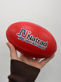 Load image into Gallery viewer, Personalised Sherrin AFL Red Mini Football (Mini Size)
