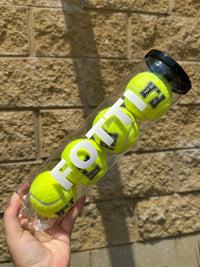 Load image into Gallery viewer, Personalised Tennis Balls with Custom Canister (4 Pack)
